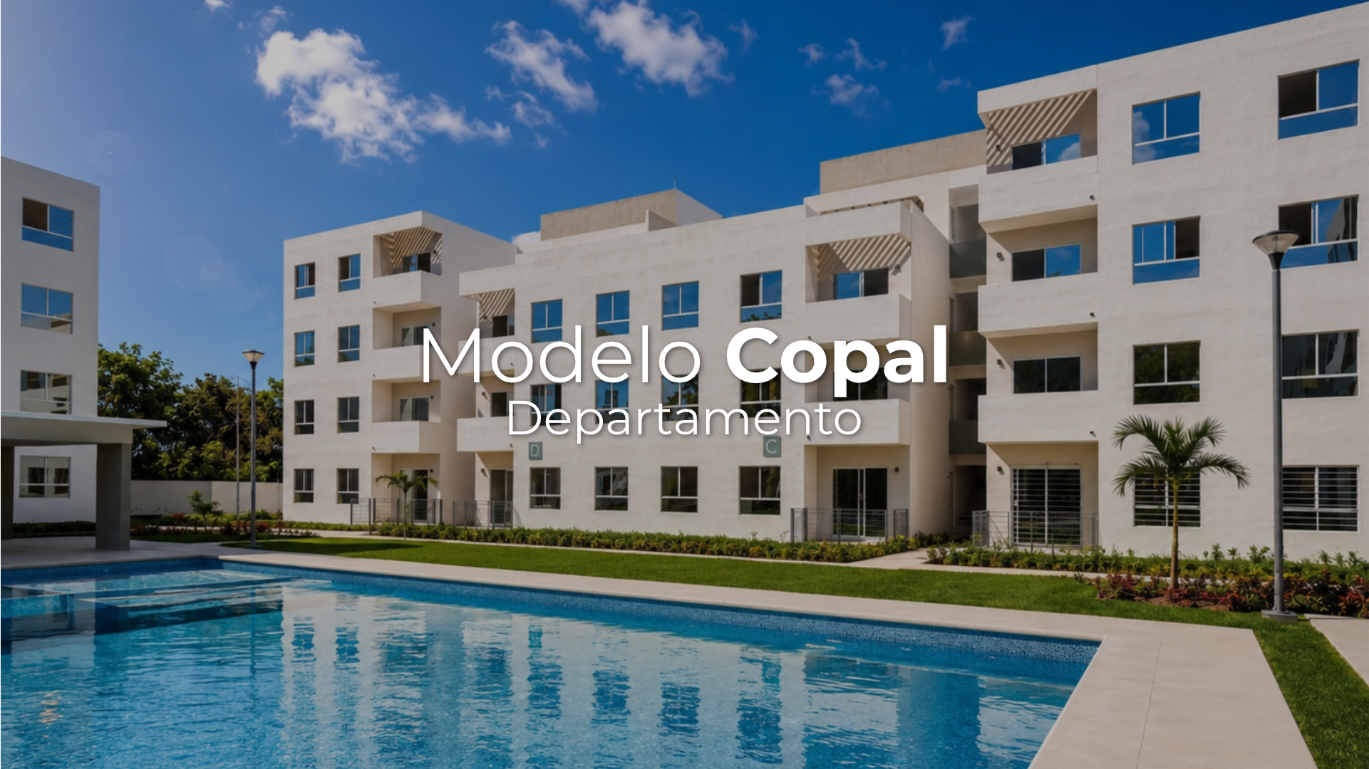 Imagen de Departamentos en venta en Cancún - Modelo Copal en Nueva Residencial Turquesa
