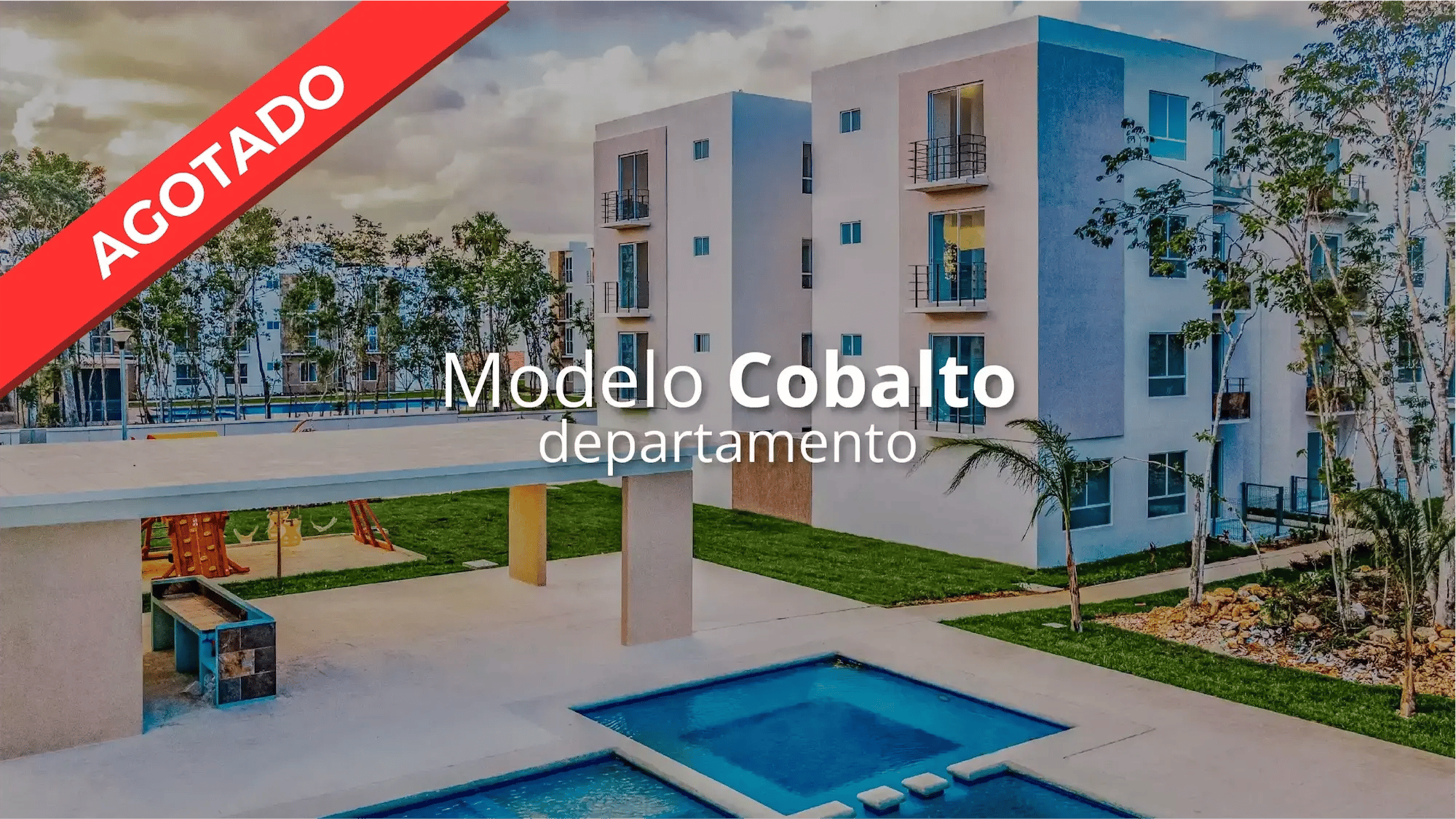 Imagen de Departamento en venta Playa del Carmen |  Modelo Cobalto en Palmas Turquesa