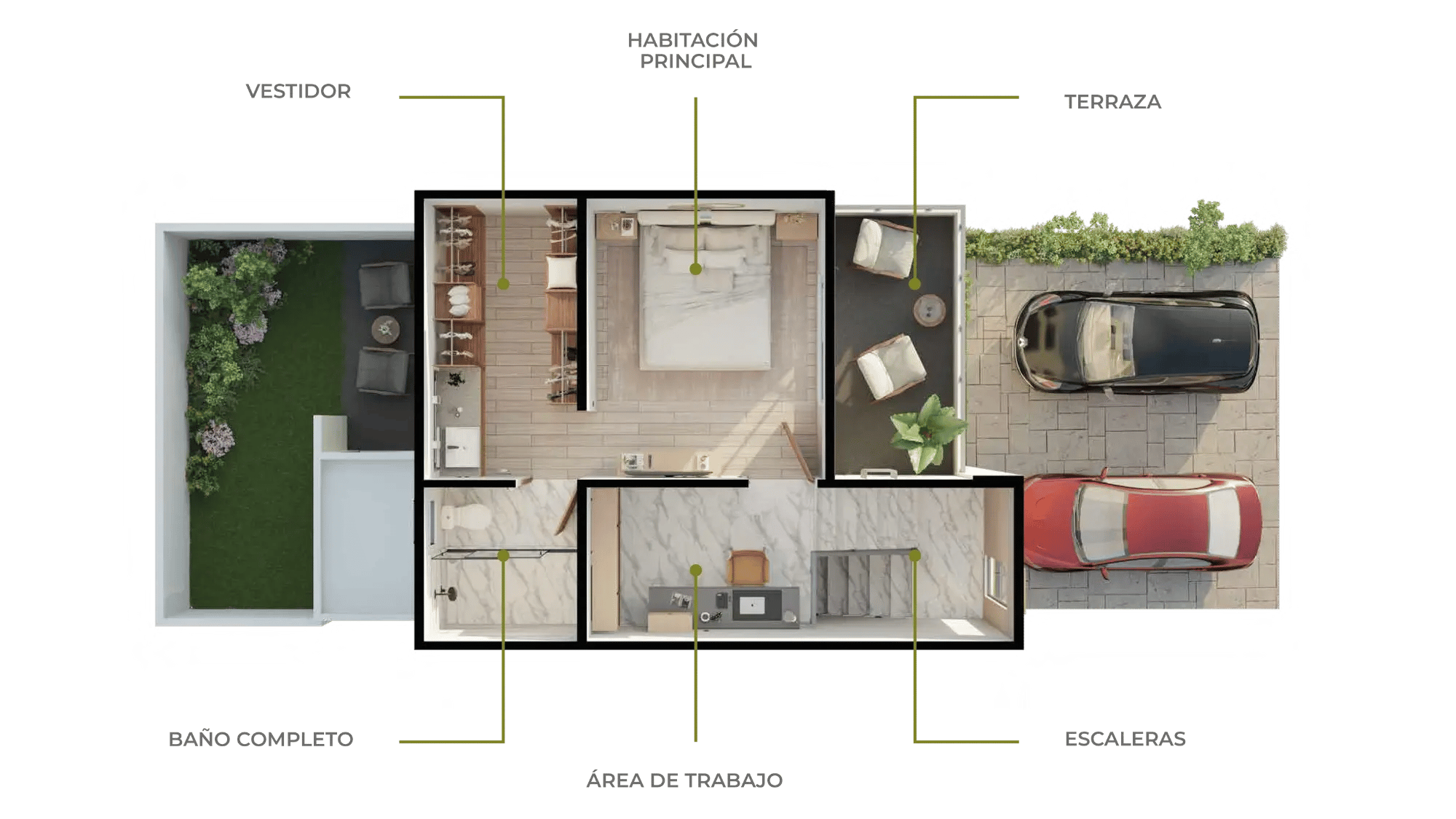 Nivel 2 de Casas en venta en Pachuca, Hidalgo | Basalto