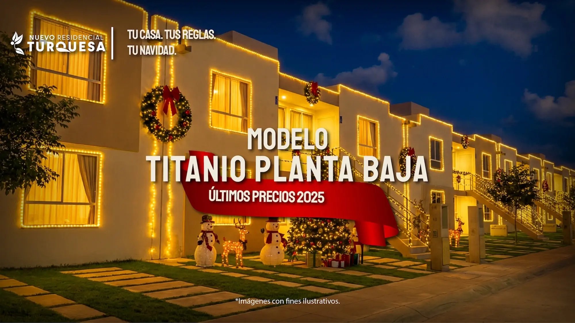 Imagen de Casa en venta en Cancún | Modelo Titanio PB (Casa Duplex) en Nueva Residencial Turquesa